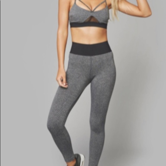 Blue Life❤️High Rise Jacquard Legging - Picture 3 of 7